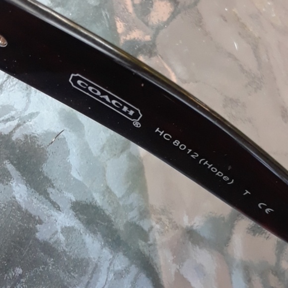 COACH HOPE dark tortoise and gold designer frames - Picture 6 of 7